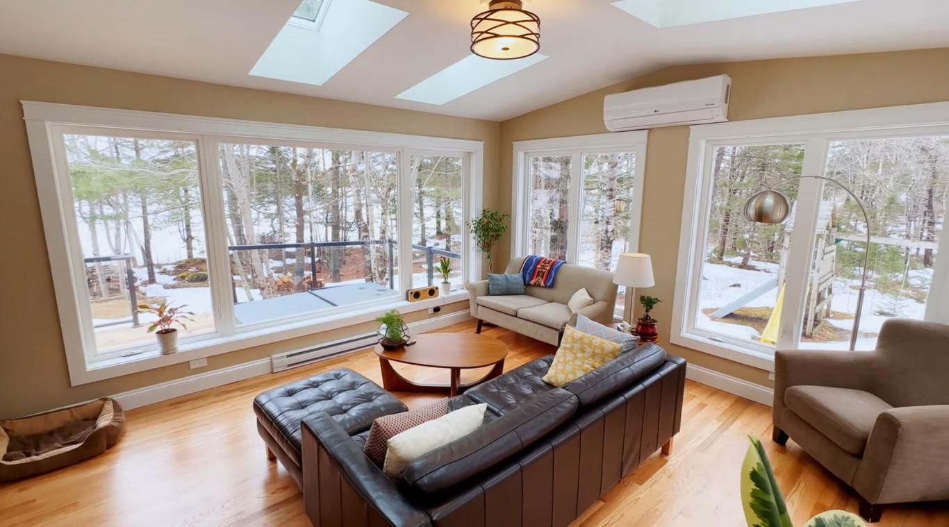 Four-season sunroom with climate control in Salinas, CA